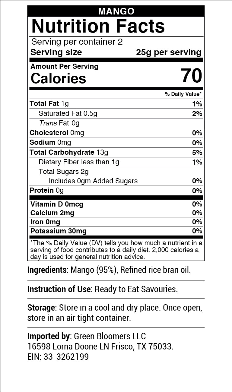 Mango Chips